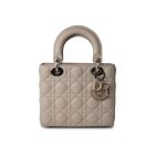 Small Lady Dior Beige Cannage Lambskin Bag - Image 22