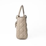 Small Lady Dior Beige Cannage Lambskin Bag - Image 13
