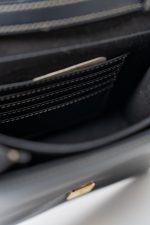 Fendi Fab Black Shoulder Bag Gold Hardware - Image 7