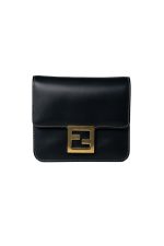 Fendi Fab Black Shoulder Bag Gold Hardware - Image 15