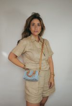 Sky Blue Denim Monogram Nano Speedy - Image 2