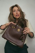 Birkin 30 Maron Fonce Epsom Gold Plated A Square Stamp - Image 2