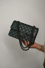 So Black Lambskin Quilted Classic Flap Small - Image 10