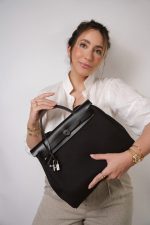 Herbag 31 Black Toile Vache Hunter Palladium Plated B Stamp - Image 2