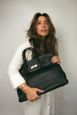 Birkin 40 Noir Clemence Gold Plated [B] Stamp - Image 6