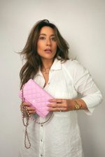 23P Pink Caviar Quilted Wallet On Chain WOC Light Gold Hardware - Image 6