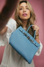 Birkin 30 Blue Jean Swift Palladium Plated J Square Stamp - Image 10