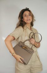 Kelly Sellier 28 Etoupe Epsom Gold Plated B Stamp - Image 2