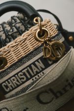 Mini Lady Dior Wicker and Oblique Canvas - Image 6