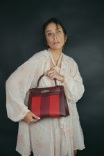 Kelly 28 Lettre M Rouge H/Vermillion/Rose Tyrien Epsom/Sombrero/Mysore Palladium Plated C Stamp - Image 6