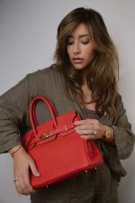 Birkin 30 Rouge de Coeur Veau Togo Gold Plated D Stamp - Image 2