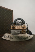 Mini Lady Dior Wicker and Oblique Canvas - Image 2