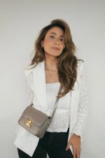 Celine Pebble Shiny Calfskin Triomph Teen Bag - Image 6