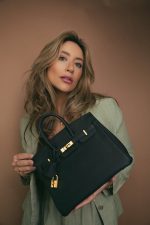 Birkin 25 Noir Togo Gold Plated Z Stamp - Image 3