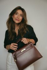 Kelly Sellier 32 Brown Box Calfskin Gold Plated [B] Stamp - Image 6