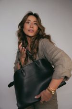 The Row Margaux 15 Black Calfskin Bag - Image 6