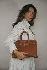 Birkin 30 Gold Veau Togo Gold Plated X Stamp - Image 2
