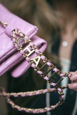 22S Pink Caviar Quilted ‘Pick Me Up’ Belt Bag Aged Gold Hardware - Image 6
