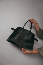 The Row Margaux 15 Black Calfskin Bag - Image 11