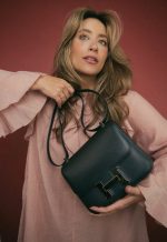 Constance 24  Black Epsom Palladium Plated C Stamp - Image 6
