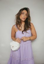22S White Lambskin Quilted Heart Bag Large LGHW - Image 6