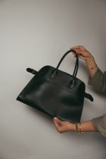 The Row Margaux 15 Black Calfskin Bag - Image 10