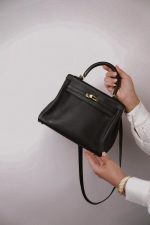 Kelly 25 Retourne Black Swift Gold Plated - Image 10