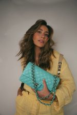 24C Tiffany Blue / Turquoise Caviar Quilted Classic Flap Medium Light Gold Hardware - Image 6