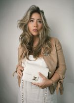 22C White Caviar Quilted Like A Wallet Flap Bag LGHW - Image 2