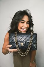 Navy Lambskin Quilted Classic Flap Medium GHW - Image 6