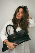 Shoulder Birkin 42 JPG Noir Clemence Gold Plated [J] Stamp - Image 2