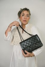 Black Lambskin Quilted So Black Single Flap Bag - Image 2