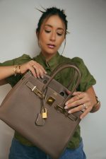Birkin 30 Etoupe Togo Gold Plated A Stamp - Image 2