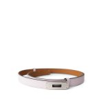 Epsom Kelly Belt Mauve Pale Palladium Hardware B Stamp - Image 3