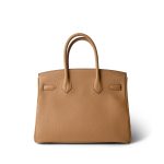 Birkin 30 Biscuit Togo Gold Plated U Stamp - Image 3