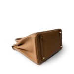 Birkin 30 Biscuit Togo Gold Plated U Stamp - Image 10