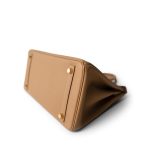 Birkin 30 Biscuit Togo Gold Plated U Stamp - Image 7