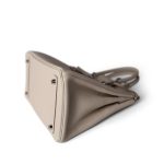 Birkin 30 Craie Taurillon Clemence Palladium Plated Y Stamp - Image 11