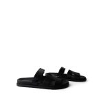 Chypre Sandals Black Calfskin 40.5 / 10.5 US - Image 3