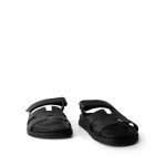 Chypre Sandals Black Calfskin 40.5 / 10.5 US