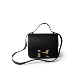 Constance 24 Black Epsom Rose Gold Plated C Stamp - Image 10