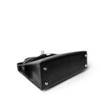 Mini Kelly Sellier Black Box Calfskin Palladium Plated B Stamp - Image 6