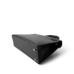 Mini Kelly Sellier Black Box Calfskin Palladium Plated B Stamp - Image 11