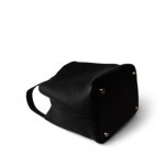 Picotin Lock 18 Black Taurillon Clemence Gold Plated B Stamp - Image 10