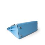 Kelly Sellier 25 Bleu Celeste Palladium Plated U Stamp - Image 4