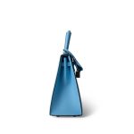 Kelly Sellier 25 Bleu Celeste Palladium Plated U Stamp - Image 3