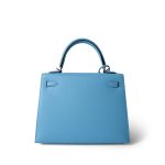 Kelly Sellier 25 Bleu Celeste Palladium Plated U Stamp - Image 5
