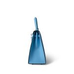 Kelly Sellier 25 Bleu Celeste Palladium Plated U Stamp - Image 2