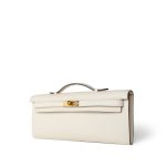 Kelly Cut Clutch Nata Swift Gold Plated Z Stamp - Image 11