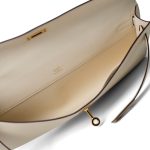 Kelly Cut Clutch Nata Swift Gold Plated Z Stamp - Image 6